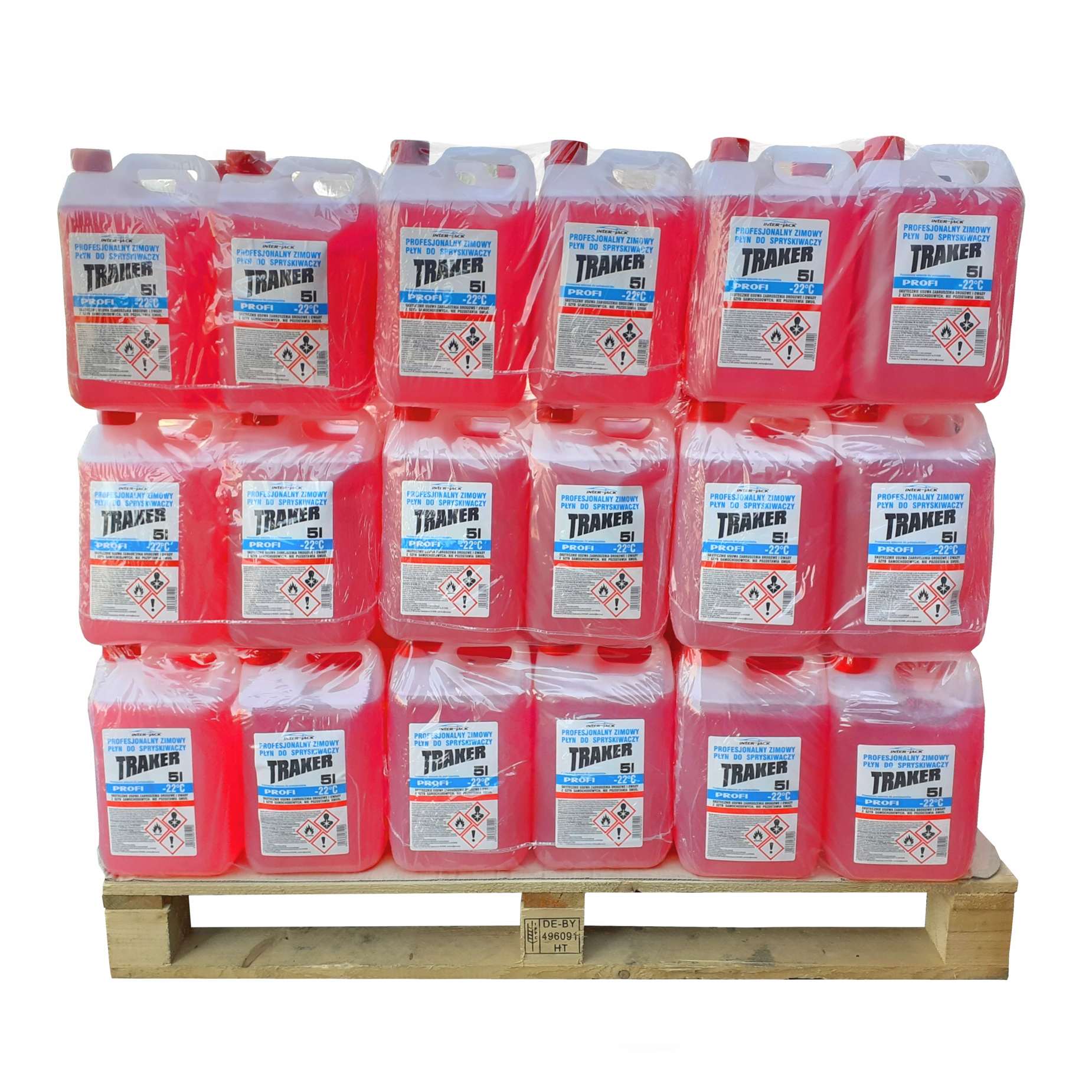 Plyn zimowy do spryskiwaczy Zapachowy 108x5L