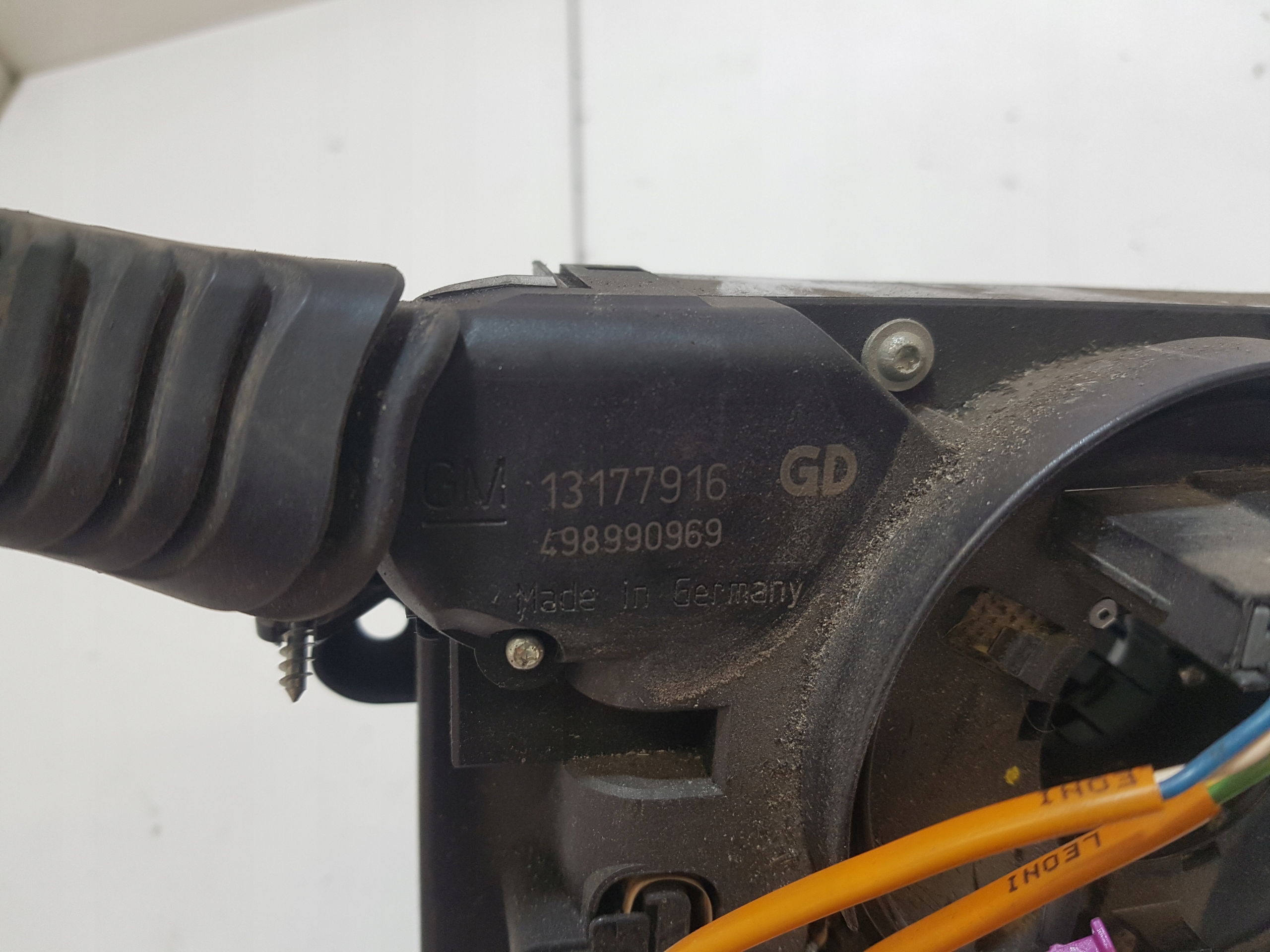 DEVIO LUCI TERGICRISTALLO TERGI OPEL ZAFIRA B 13177916 GD