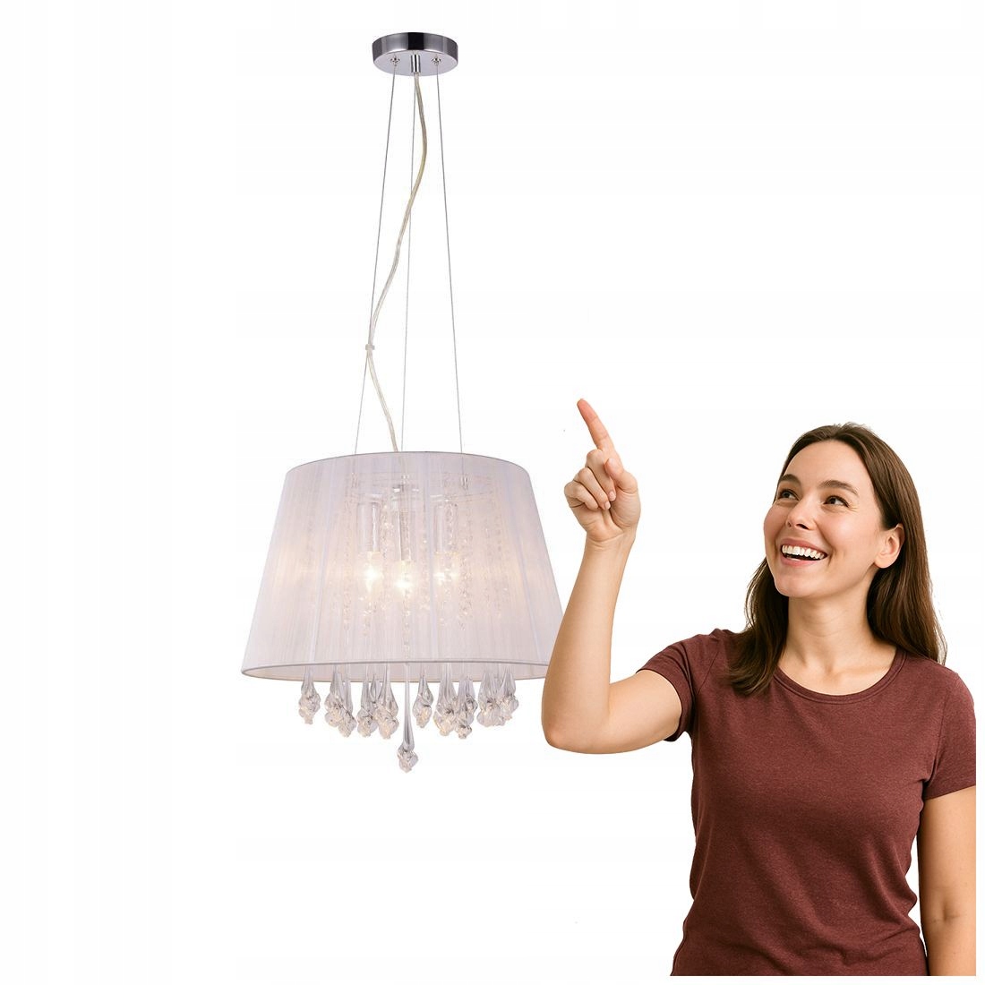 Závěsná lampa Isla MDM1869-3 Wh Italux