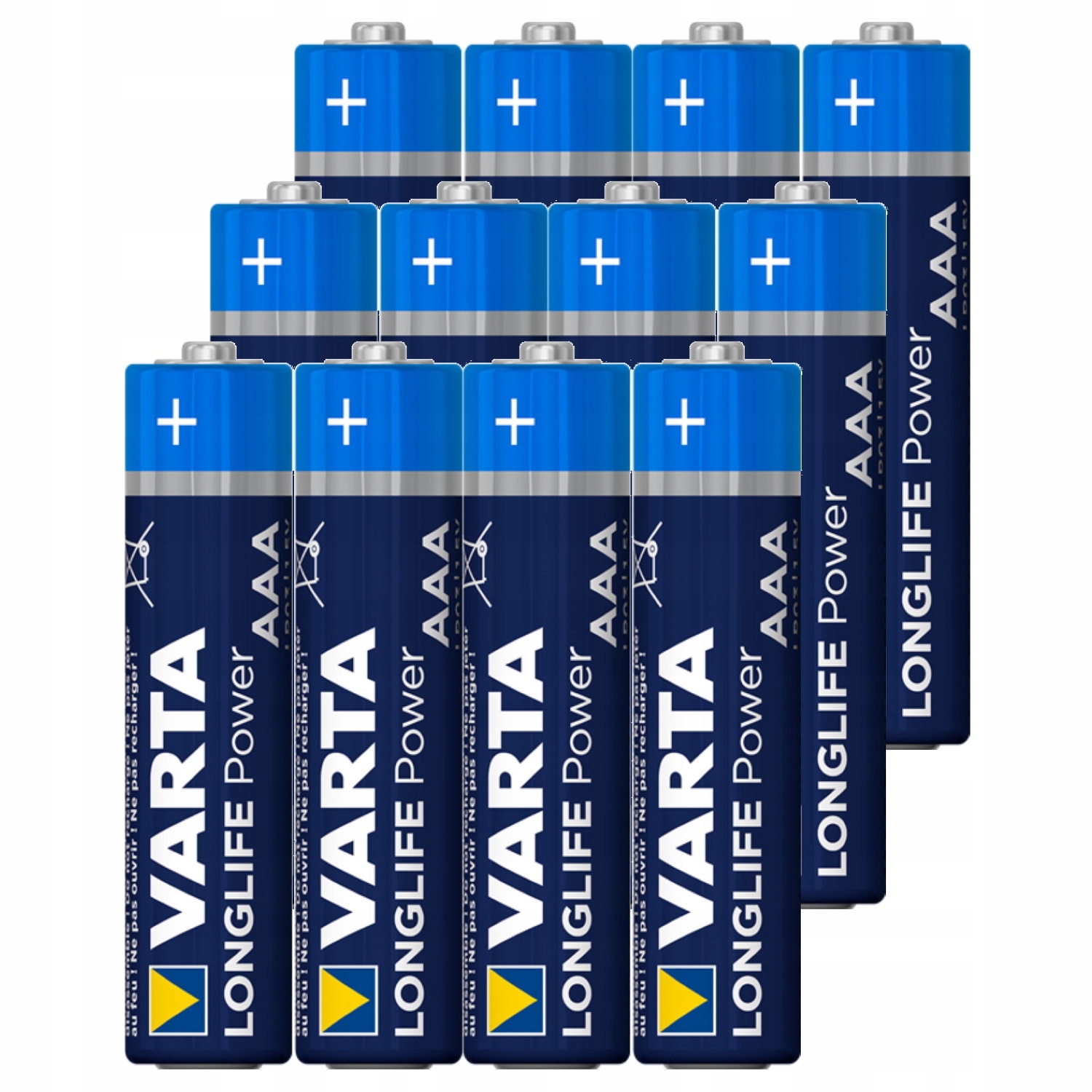 

blis. 12 szt baterii Varta LR03 Aaa LongLife Power
