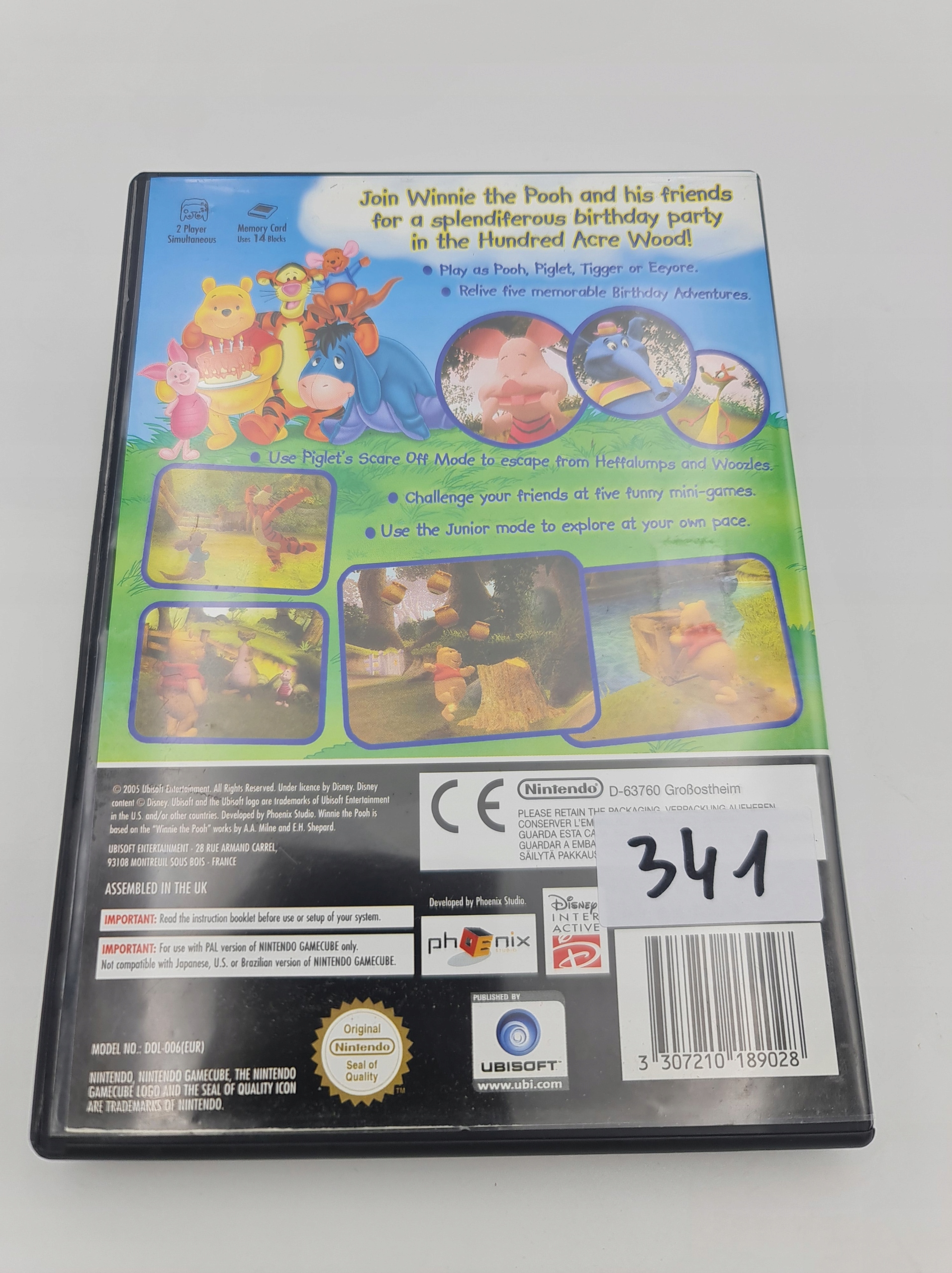 WINNIE THE POOH'S RUMBLY TUMBLY ADVENTURE Producent Nintendo