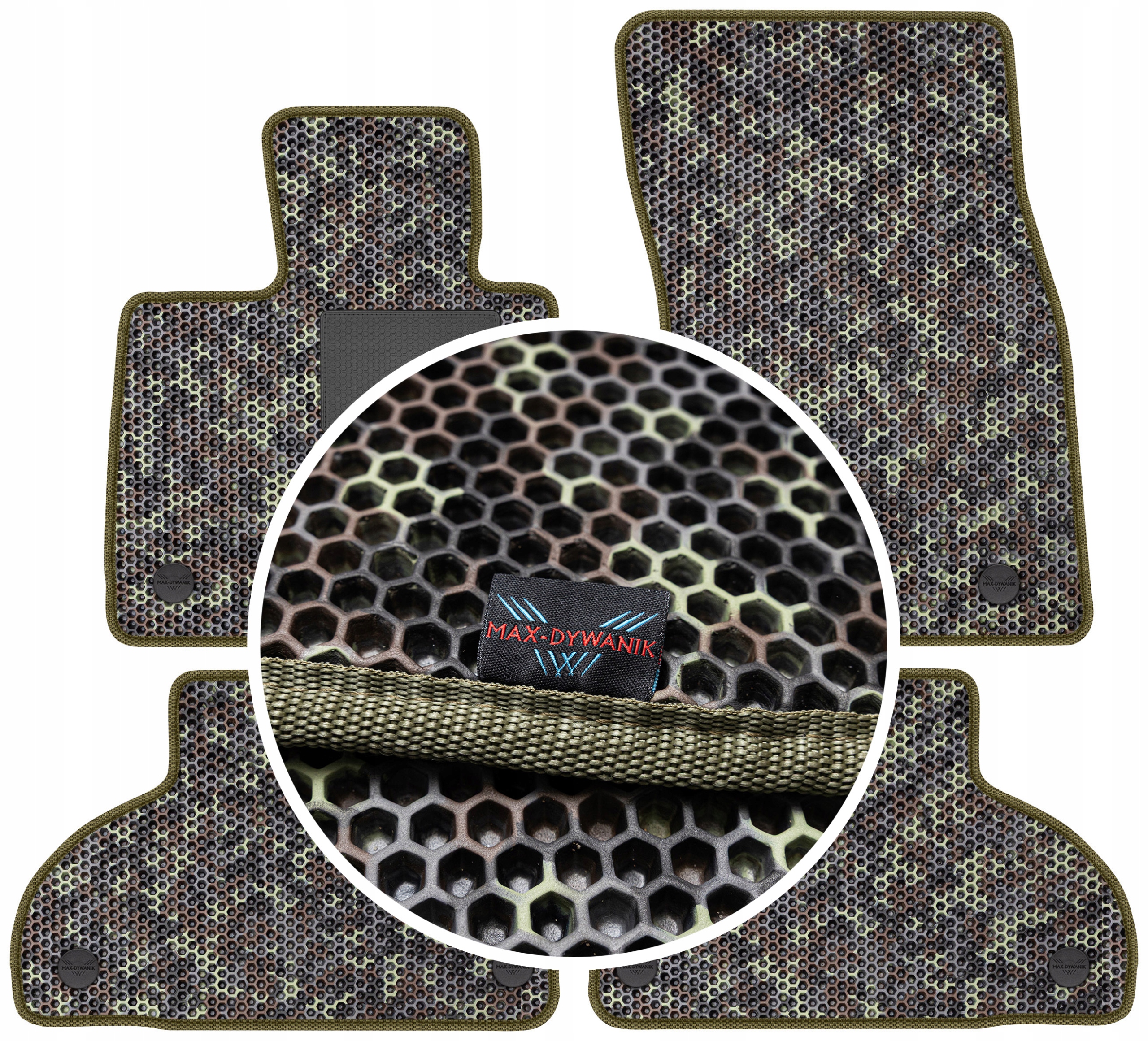 Bmw X5 F15 2013-2018 Gumové rohože Eva Moro