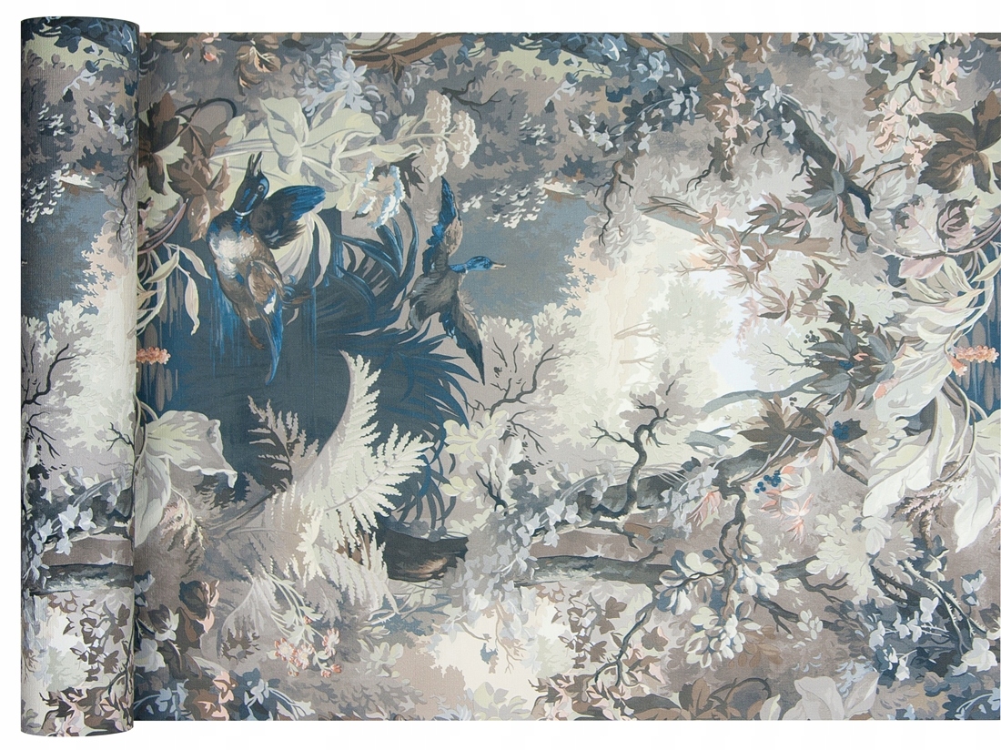 

tapeta delikatny Pejzaż Leśny w stylu retro