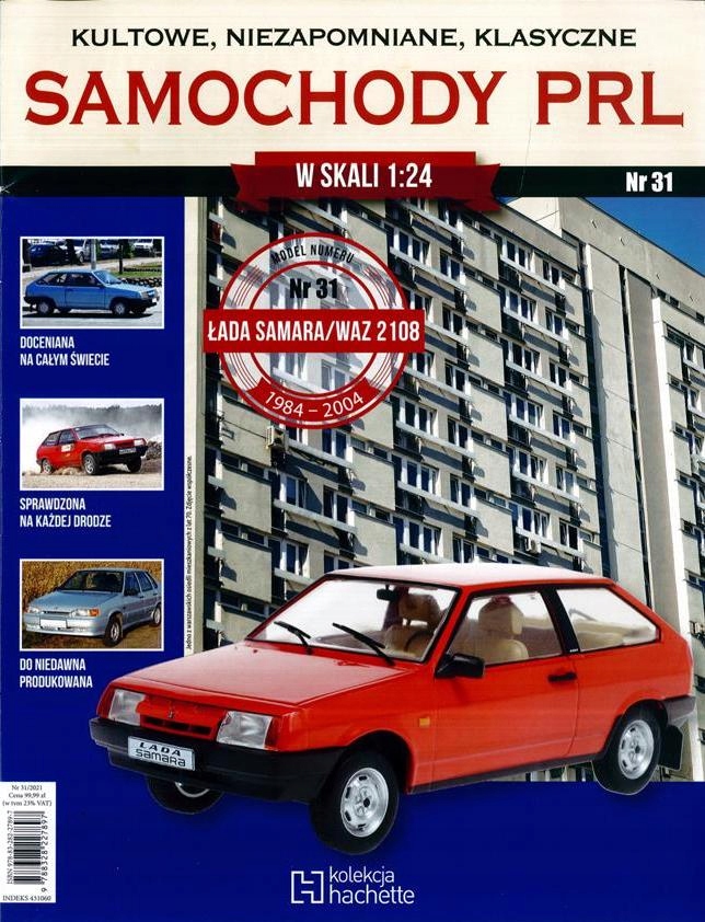 Kultowe Samochody Prl nr 31 Łada Samara Waz 2108