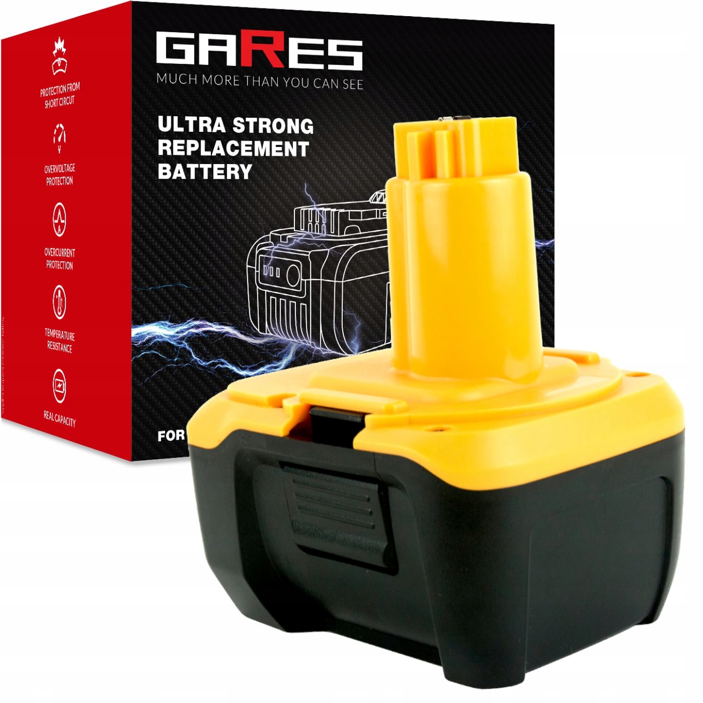 Bateria Akumulator do Dewalt DE9140 DW911 DC930KA 3Ah 14,4V
