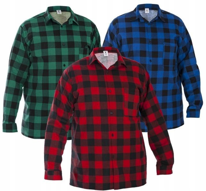 

Koszula Flanelowa Niebieska M-XXL