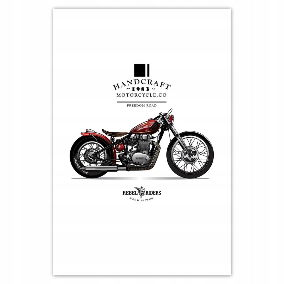 

Plakaty 40x60 Motocykl Zabytek Vintage