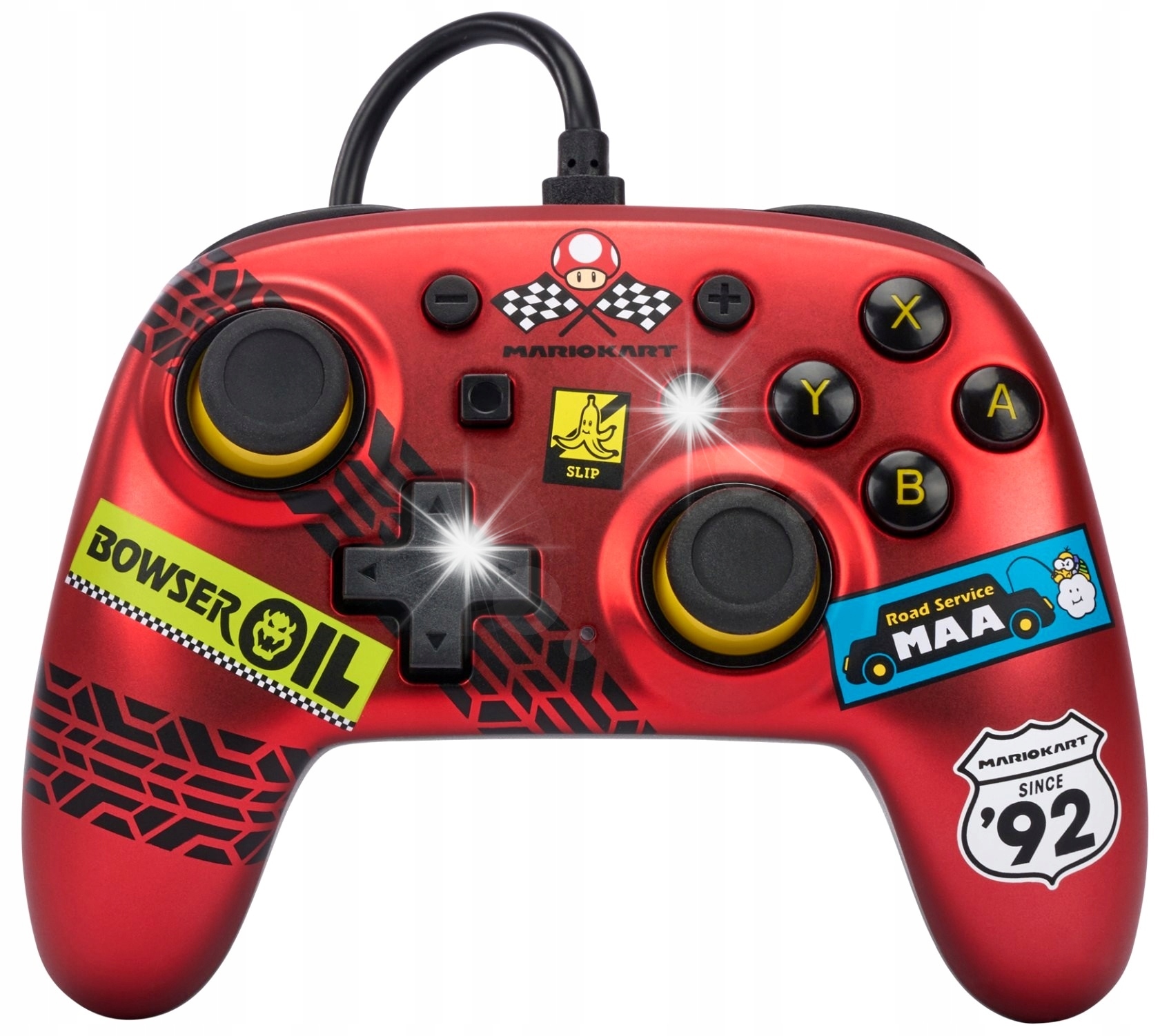 Pad przewodowy do konsoli Nintendo Switch wielokolorowy
