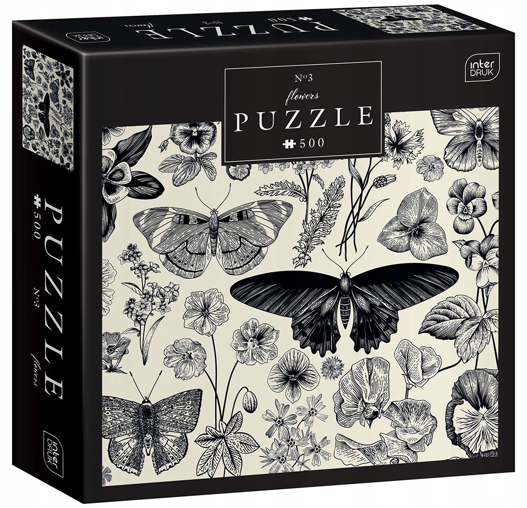 

Puzzle Interdruk 500 elementów Flowers 3