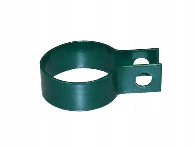 

Obejma Opaska 42 mm Zielona na słupki siatka drut