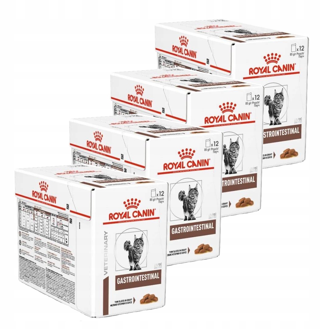 Royal Canin Veterinary Gastrointestinal S/o 48x85g Karma W Sosie Dla Kota