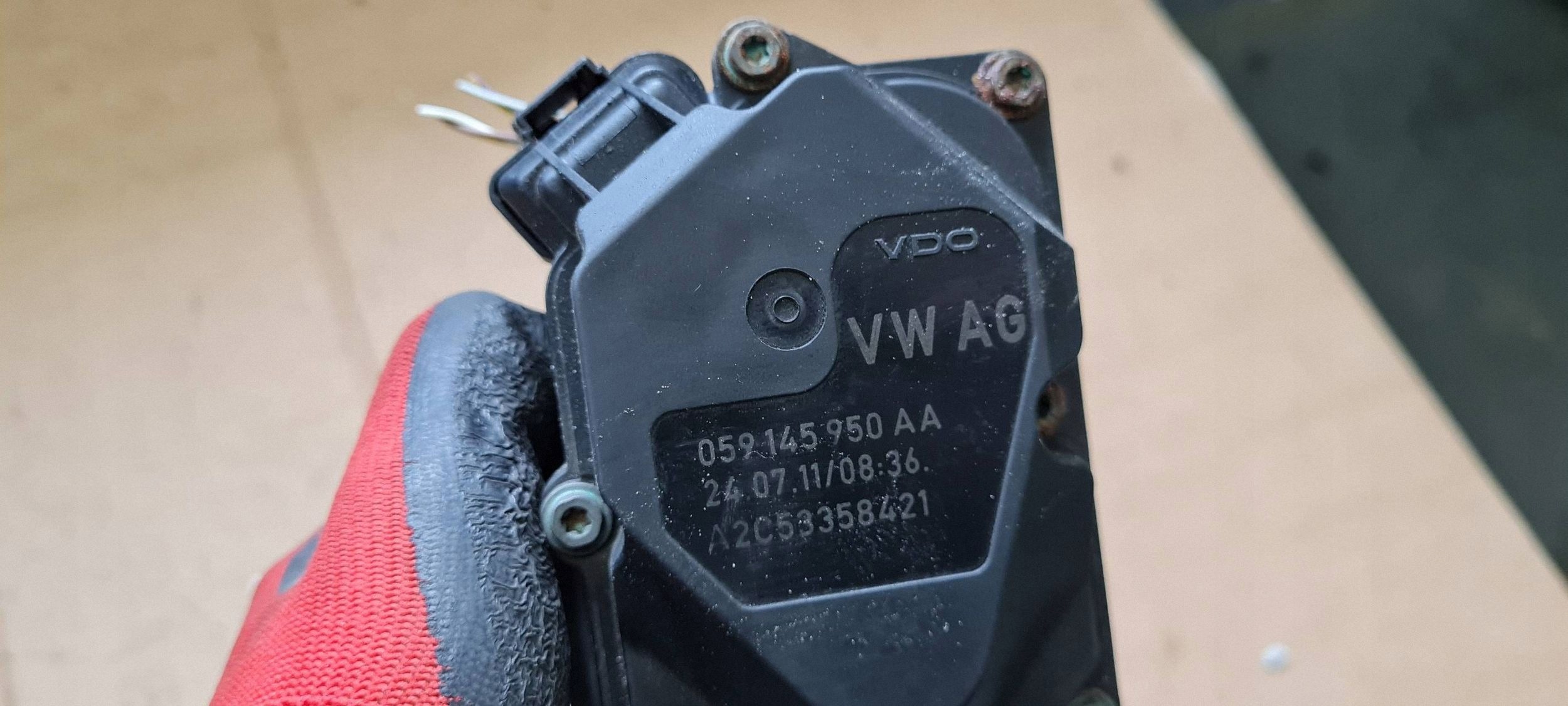 A7 4G Valvola a farfalla Motore 3.0 TDI 059145950AA A7 4G Q7 A4 B8 A5