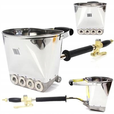 Pneumatická omietacia pištoľ na omietky 50 m2/h