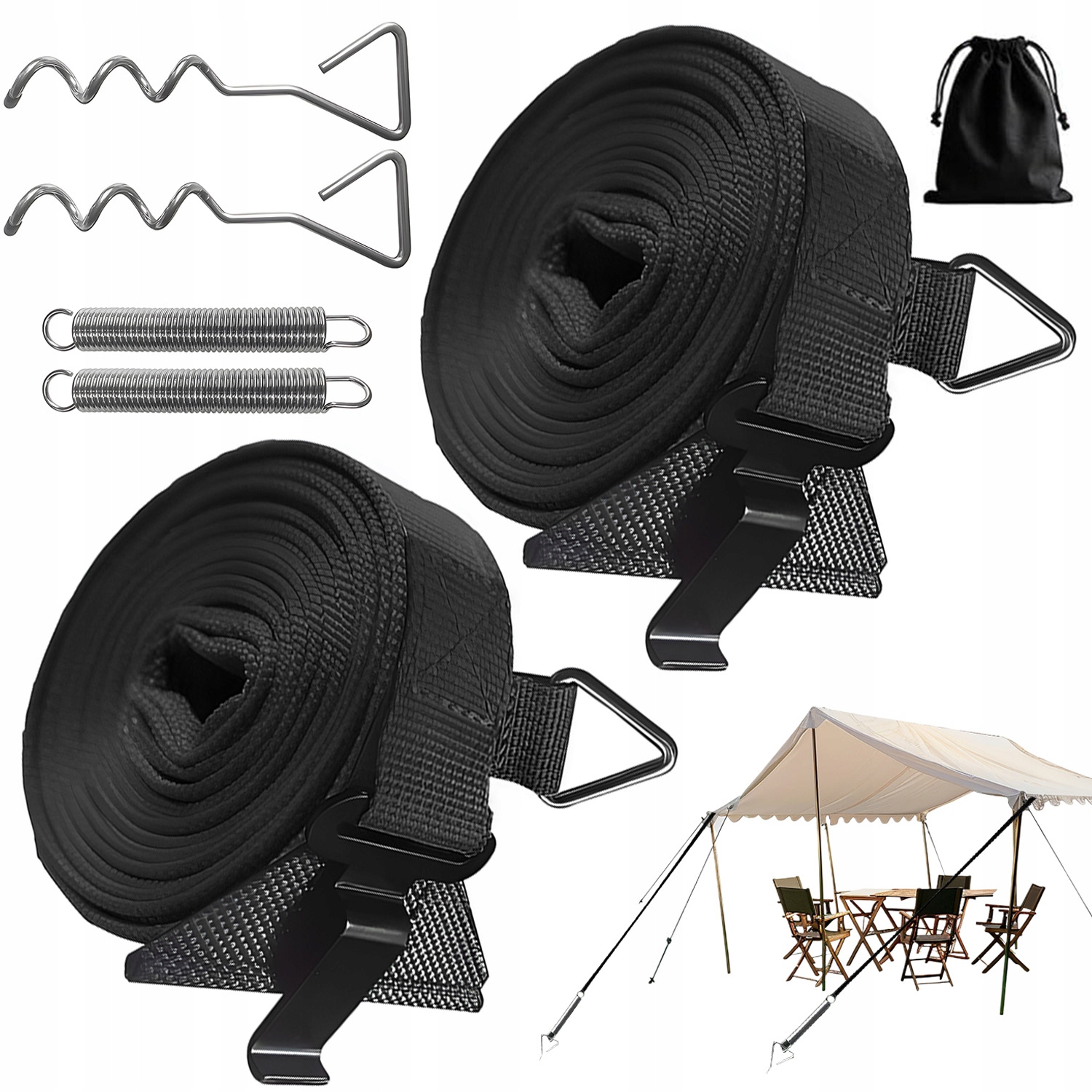 Sada Pro Upevnění Markýzy Storm Straps K Markýzám Karavanů