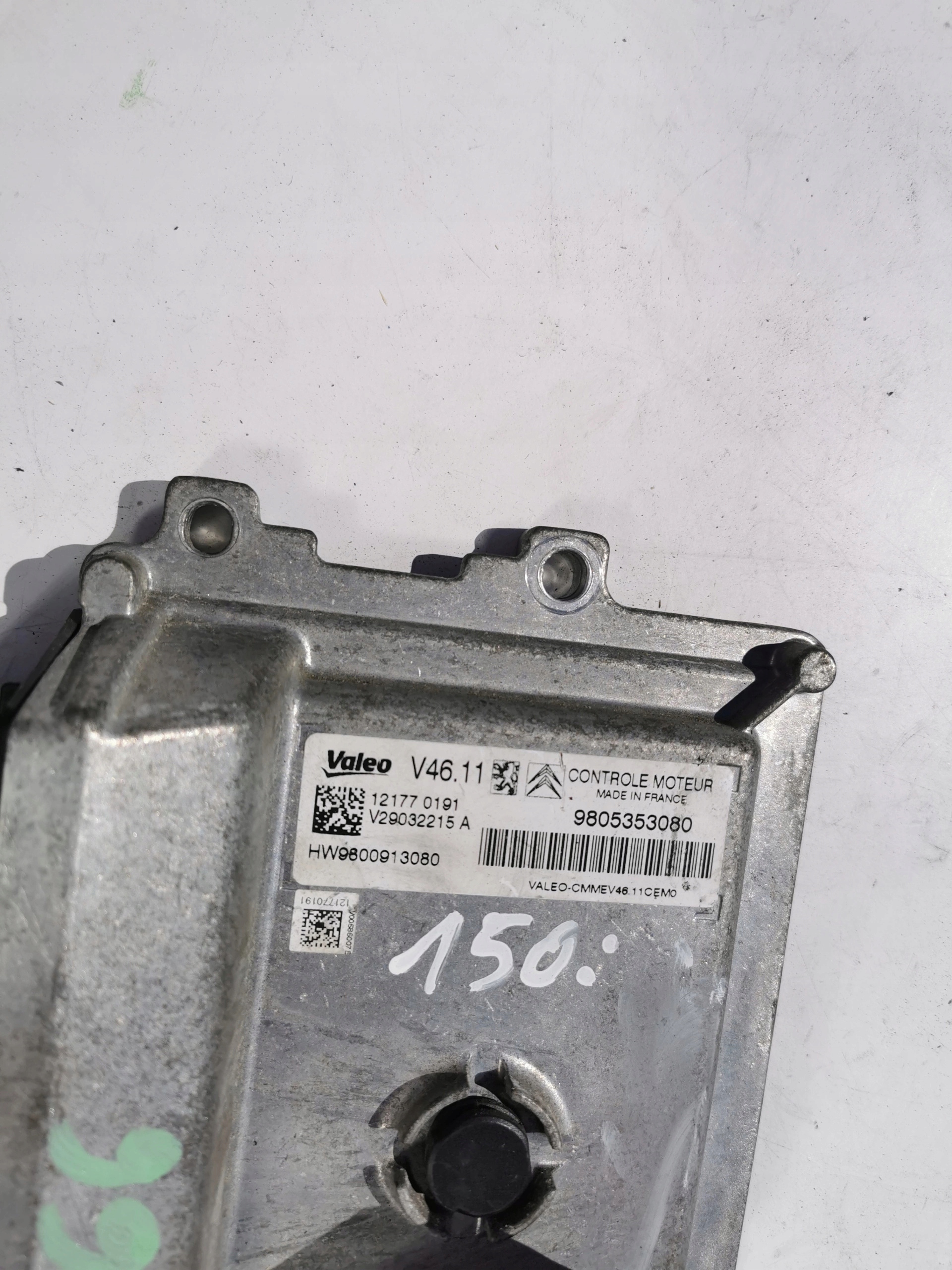 PEUGEOT 208 1.2B V29032215A 9805353080 computer EC