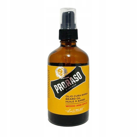 Olej na vousy proraso wood spice 100 ml