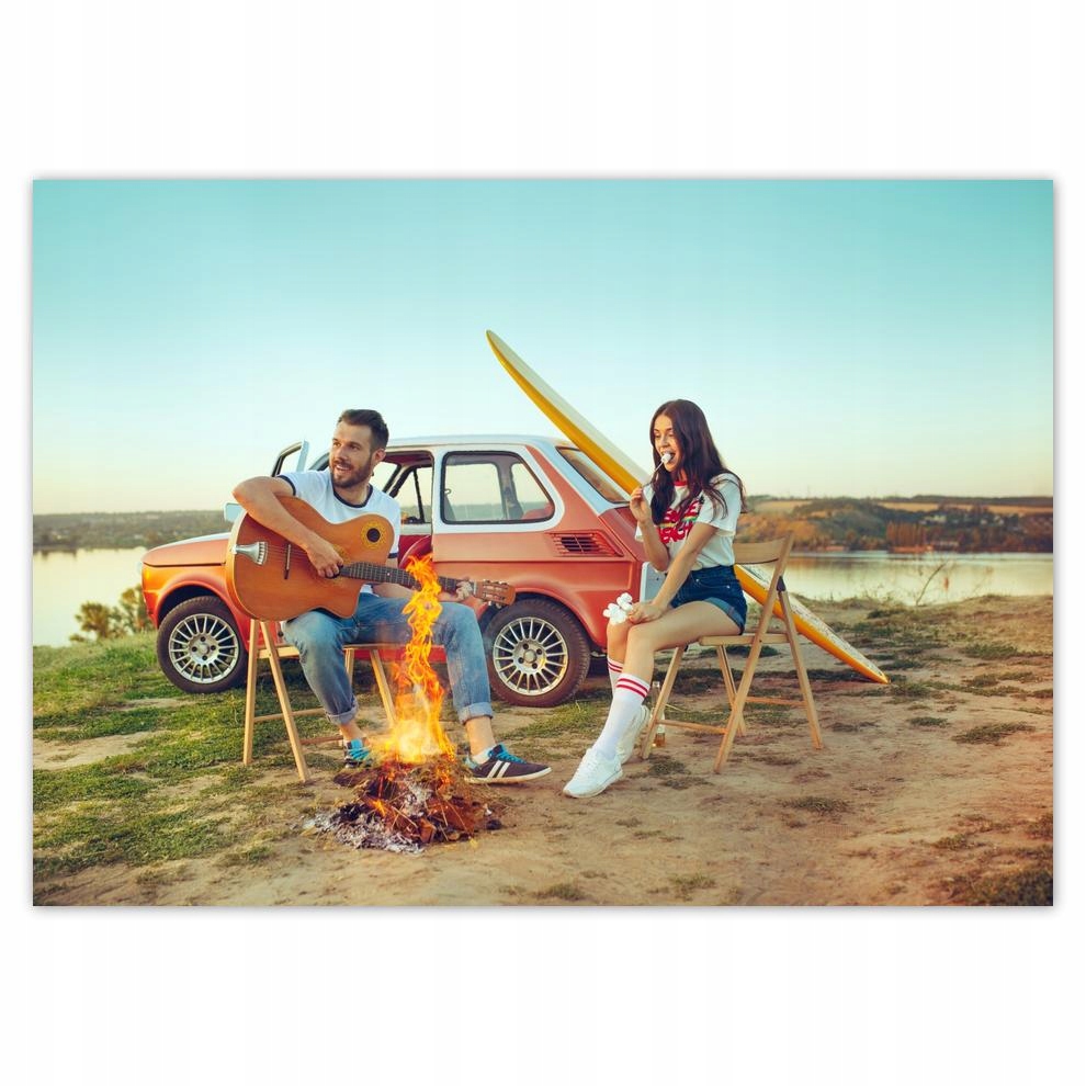 

Plakat 70x50 Fiat 126p Maluch Bąbel