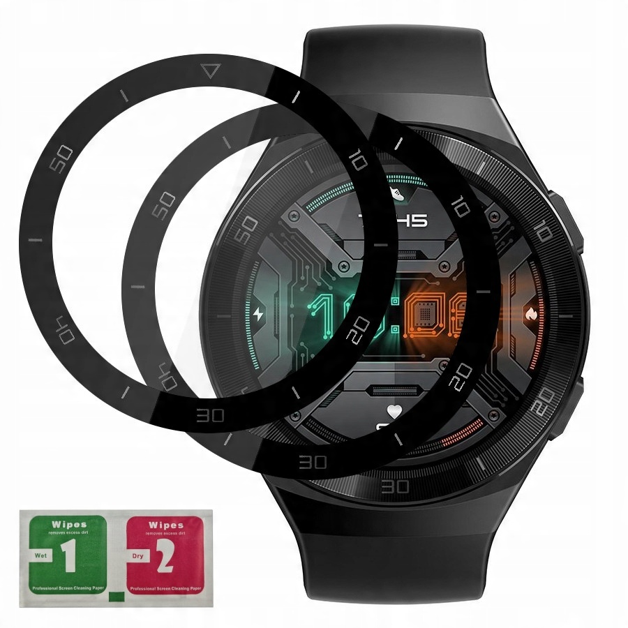 

2x Szkło Hybrydowe Full 3D Do Huawei Watch Gt 2E
