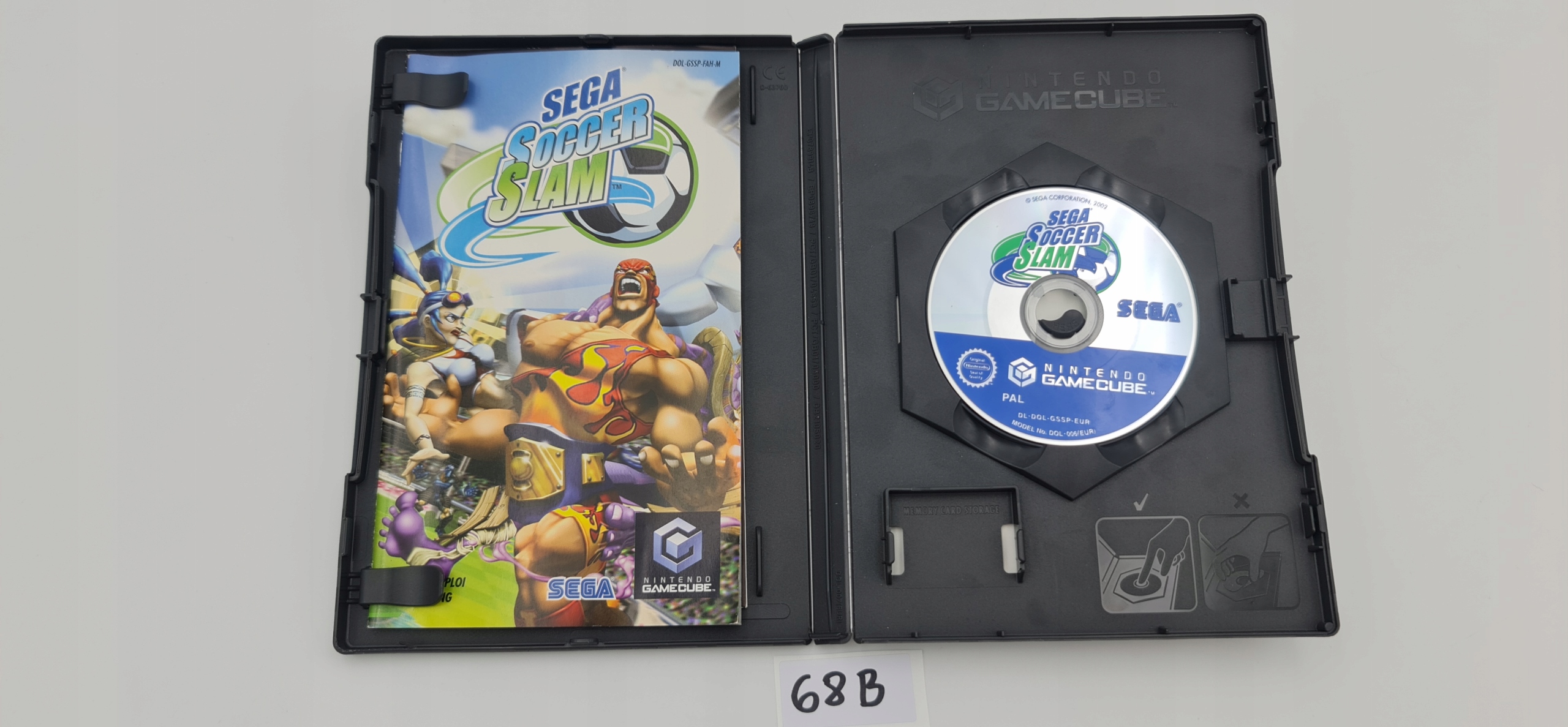 NINTENDO GAMECUBE SEGA SOCCER SLAM Platforma Nintendo GameCube