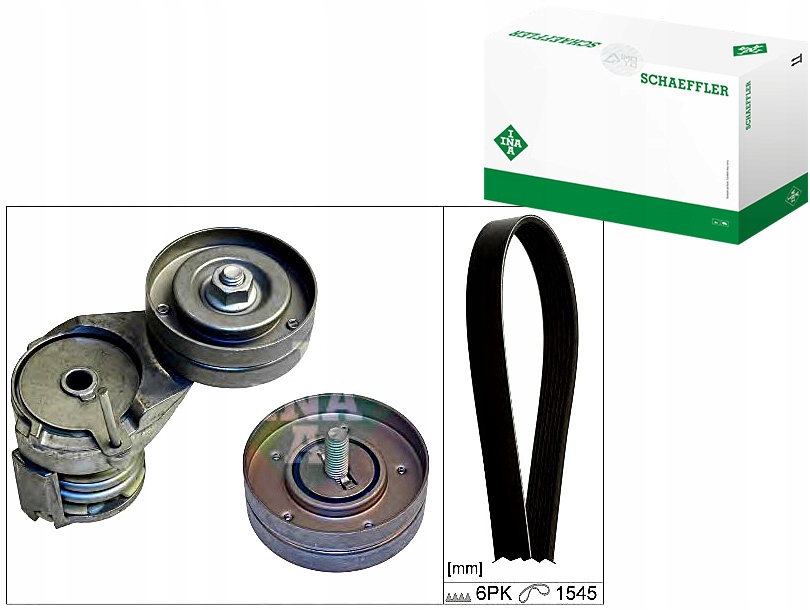 Klínový Řemen Vícedrážkový Ina 6PK1548K1 K026PK154