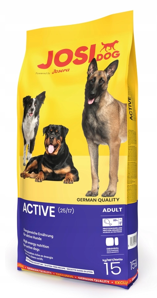 Josera JosiDog Active suché krmivo pro psy 15 kg