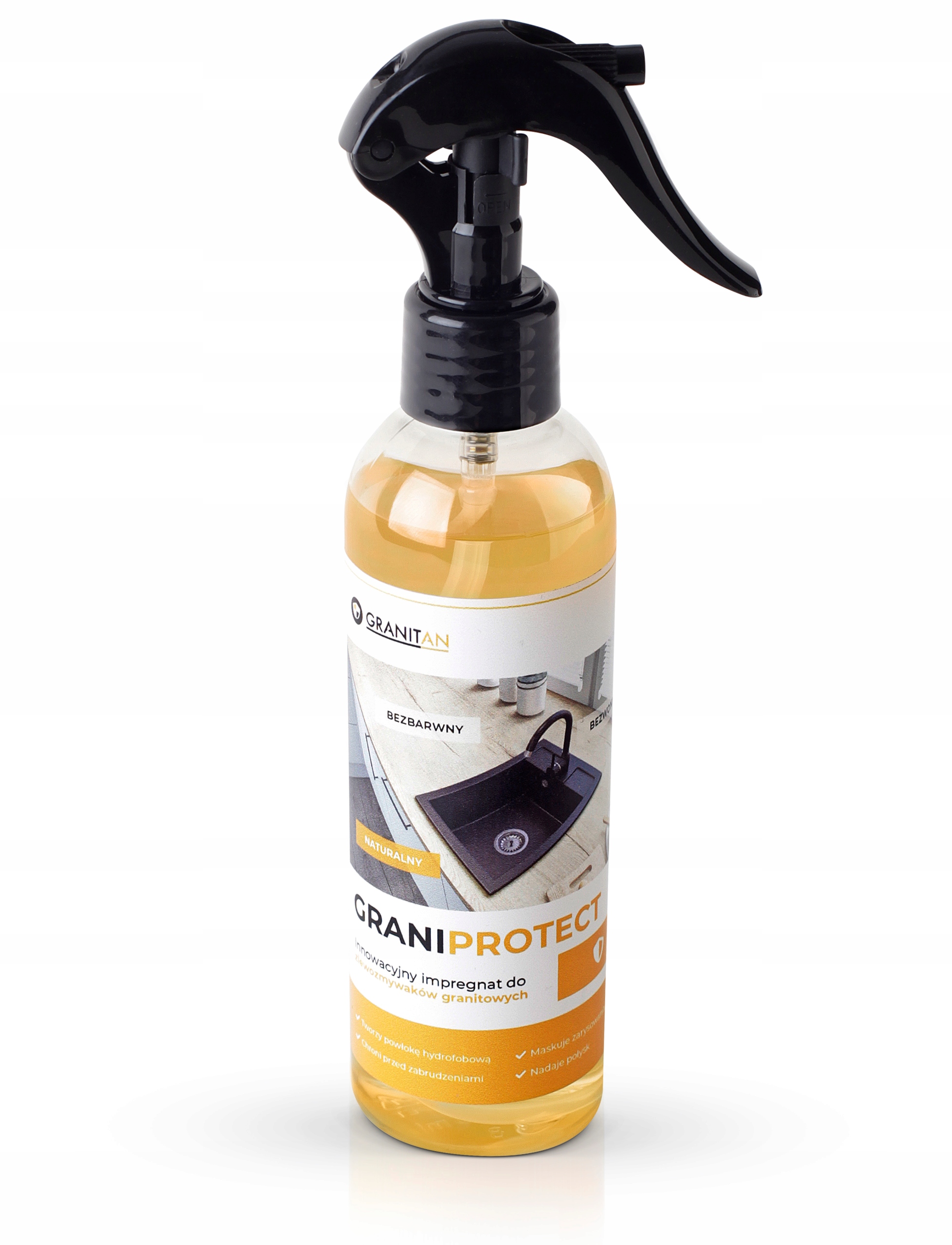 IMPREGNAT KUCHENNY DO ZLEW ZLEWOZMYWAK GRANITOWY NABŁYSZCZACZ GRANIPROTECT Kod producenta Graniprotect