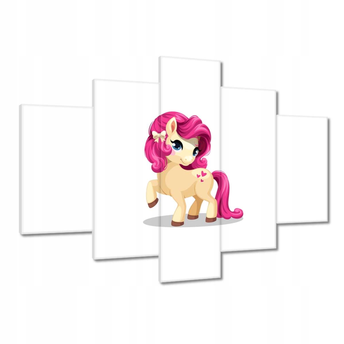 Obrazy 150x105 Poník Dívčí motiv