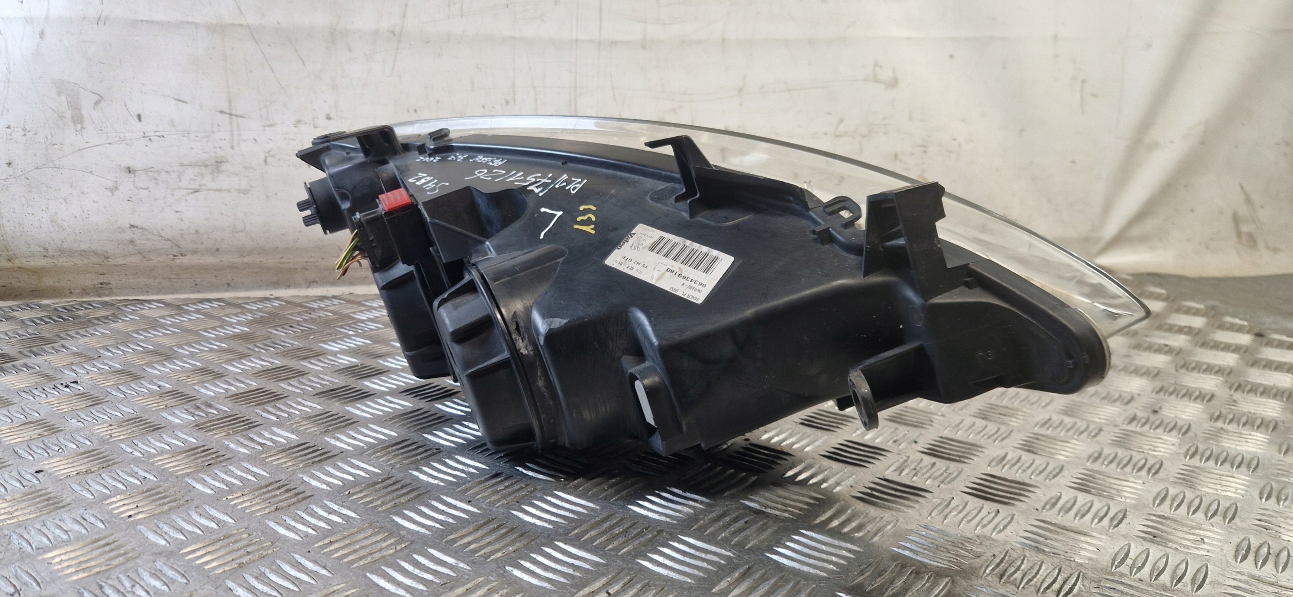 light left front PEUGEOT 307 2002r 9634369180