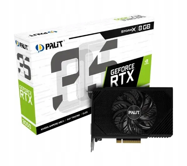 Karta graficzna Palit GeForce Rtx 3050 StormX 8GB GDDR6 128bit