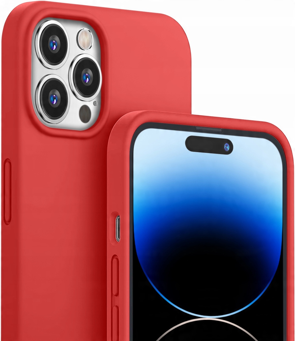 

Etui Case Silicone Szkło 9H do iPhone 14 Pro Max