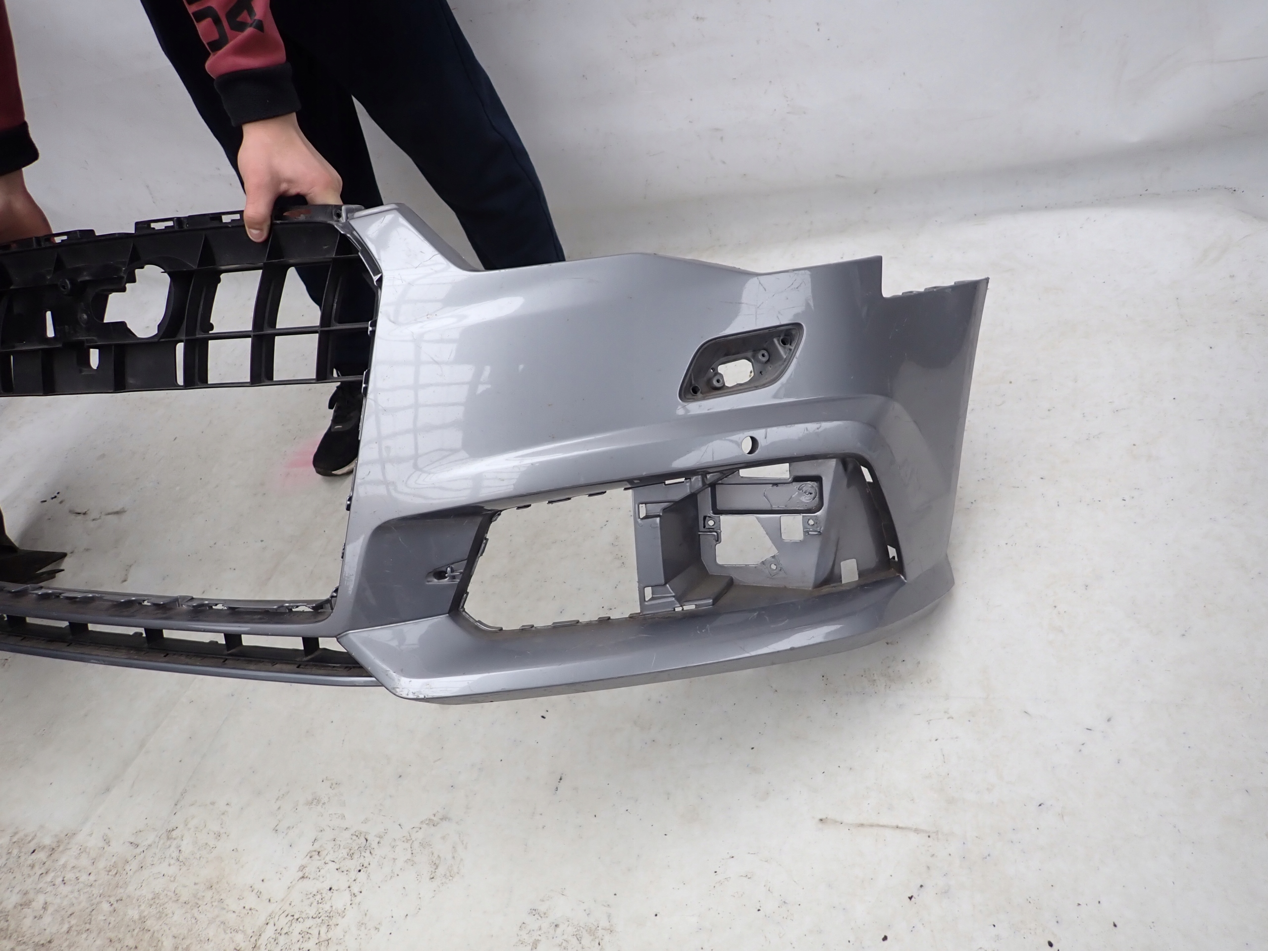 AUDI S6 C7 4G LIFT 14-18 bumper front front washer 4PDC