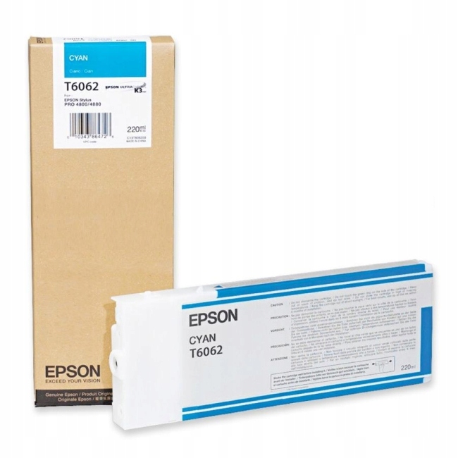 Epson T606 Cyan 220 ml C13T606200