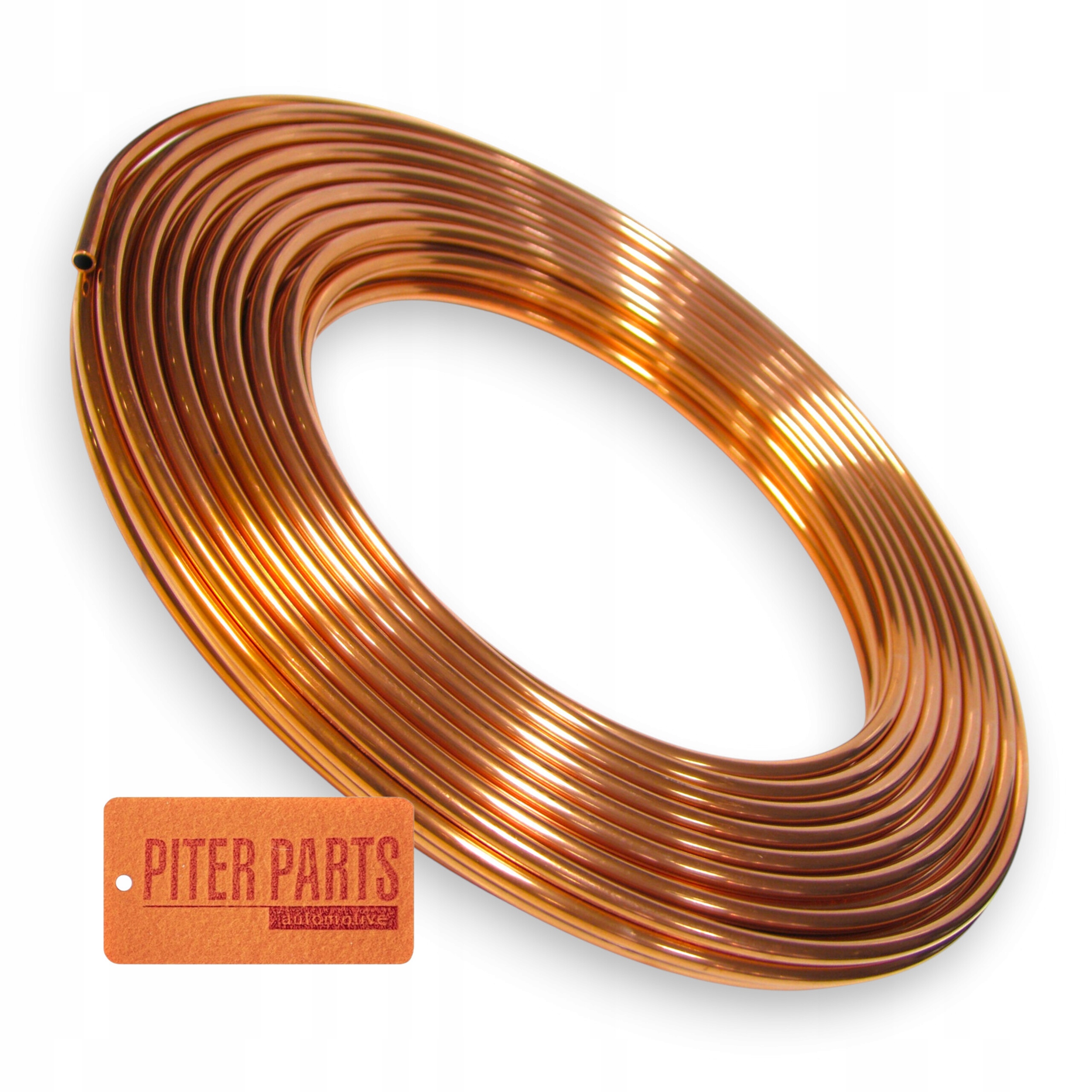 10 m mäkká medená rúrka 10x1 v kruhu inštalácie z medi En 12375