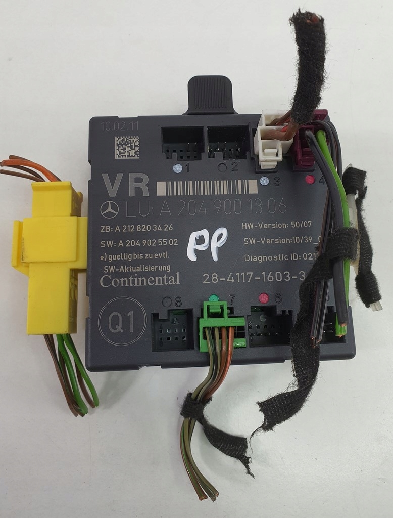 MODUL STEROWNIK A2049001306 MERCEDES W204 COUPE