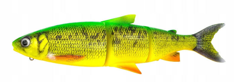 Guma Savage Gear 3D WhiteFish LineThru kolor Fire WhiteFish 22cm 107g