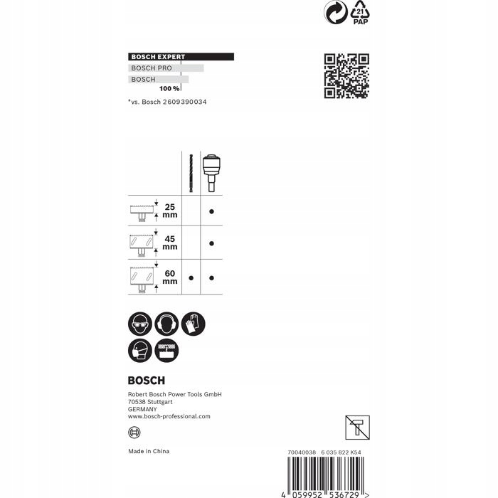 Adapter Power Change Plus „Expert” 8,5/33,7 mm Marka Bosch