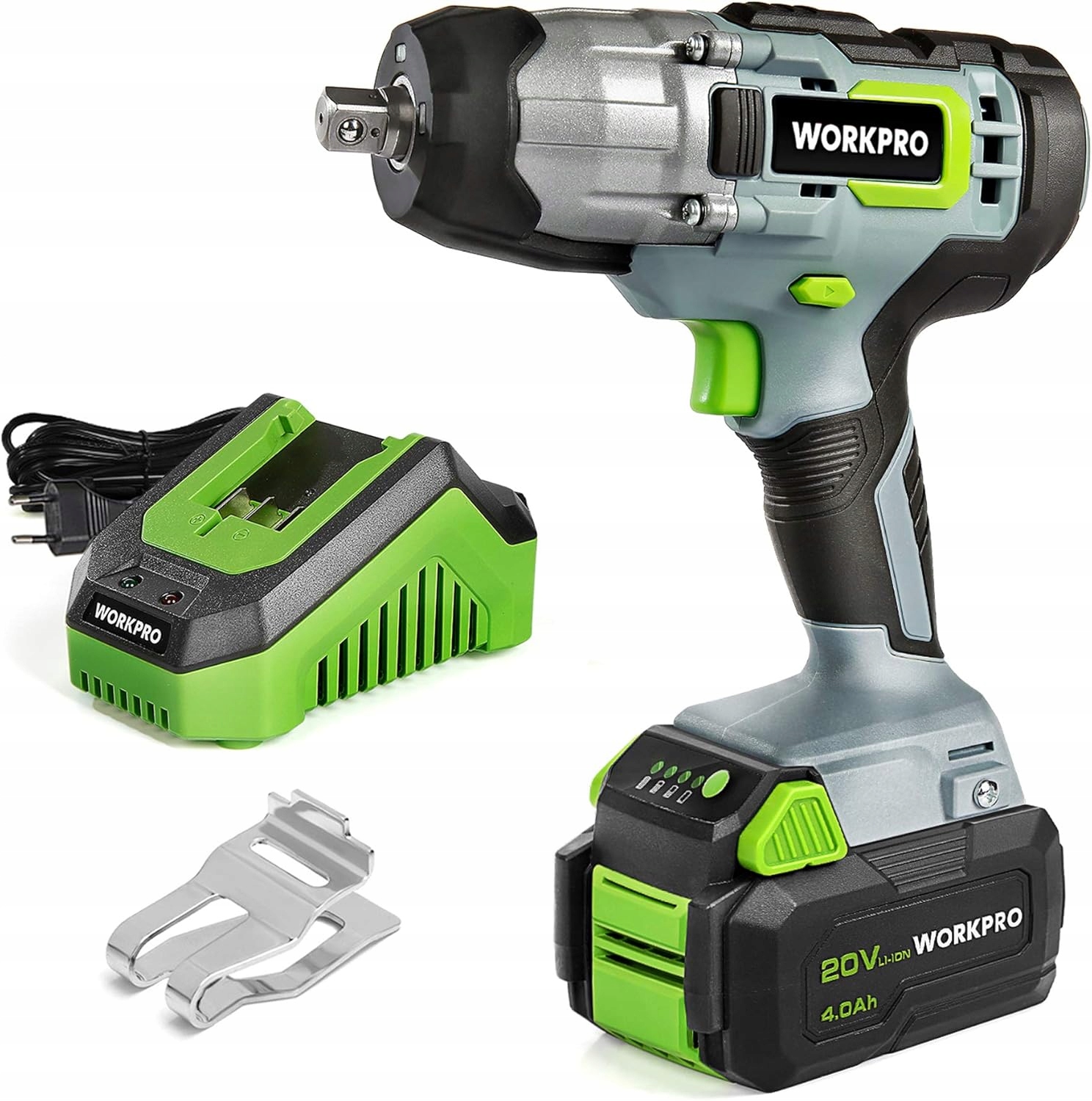 Workpro Klucz udarowy akumulatorowy 20V 300 Nm 1/2" 4,0 Ah