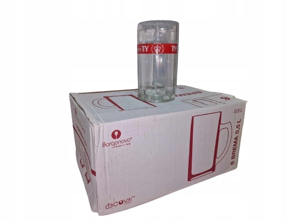 Kufle Tyské 6 Ks pivní set dárek pivní sklenice pivaře 500ml 0.5L