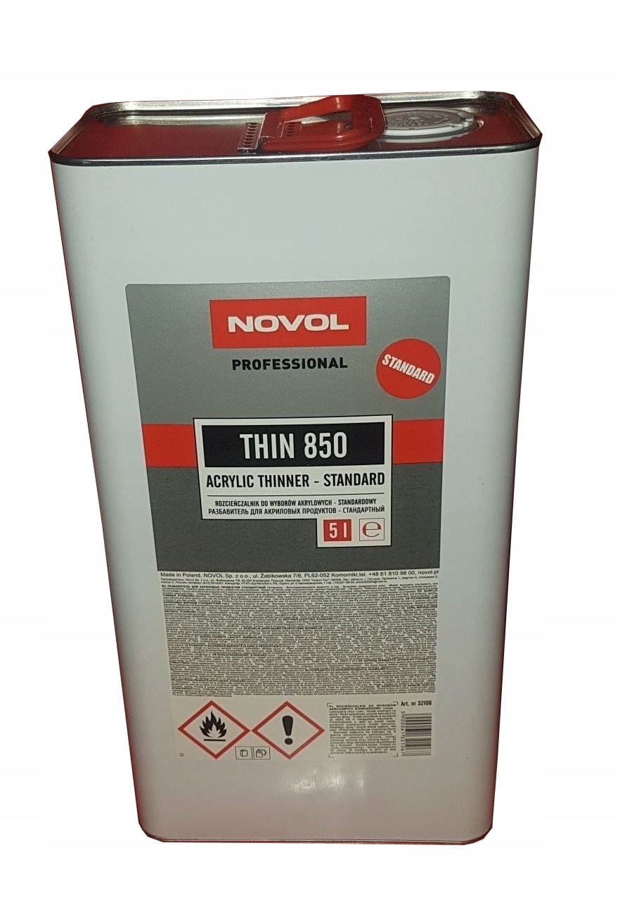 Rozcieńczalnik akrylowy Novol Thin 850 5l