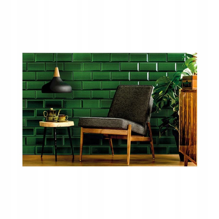 CEGIEŁKA Victorian Green 10x20 FAZOWANA FABRESA Typ gres