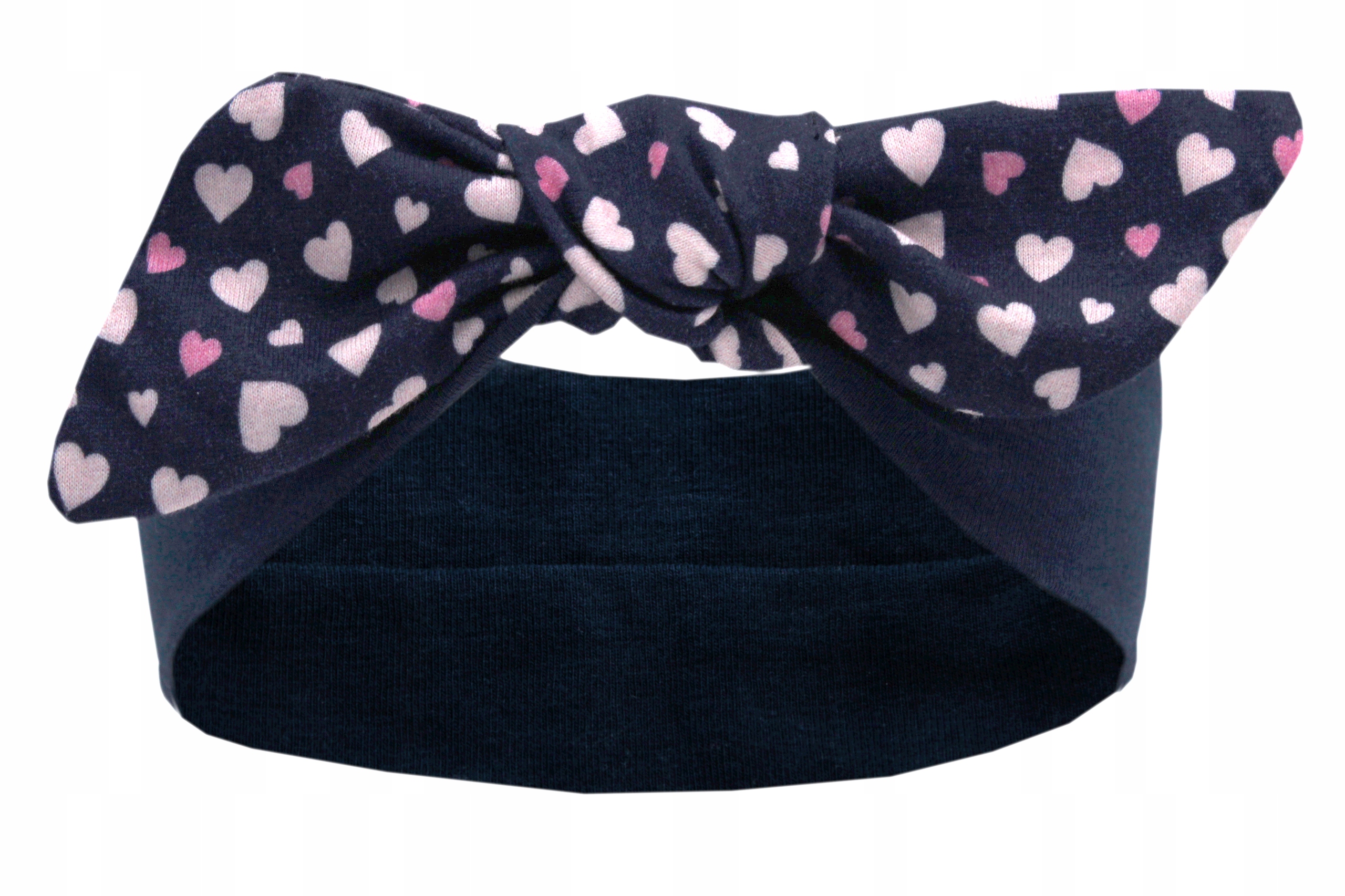 

Opaska Dziecięca Z Kokardą Bawełniana Pin-up 2lata