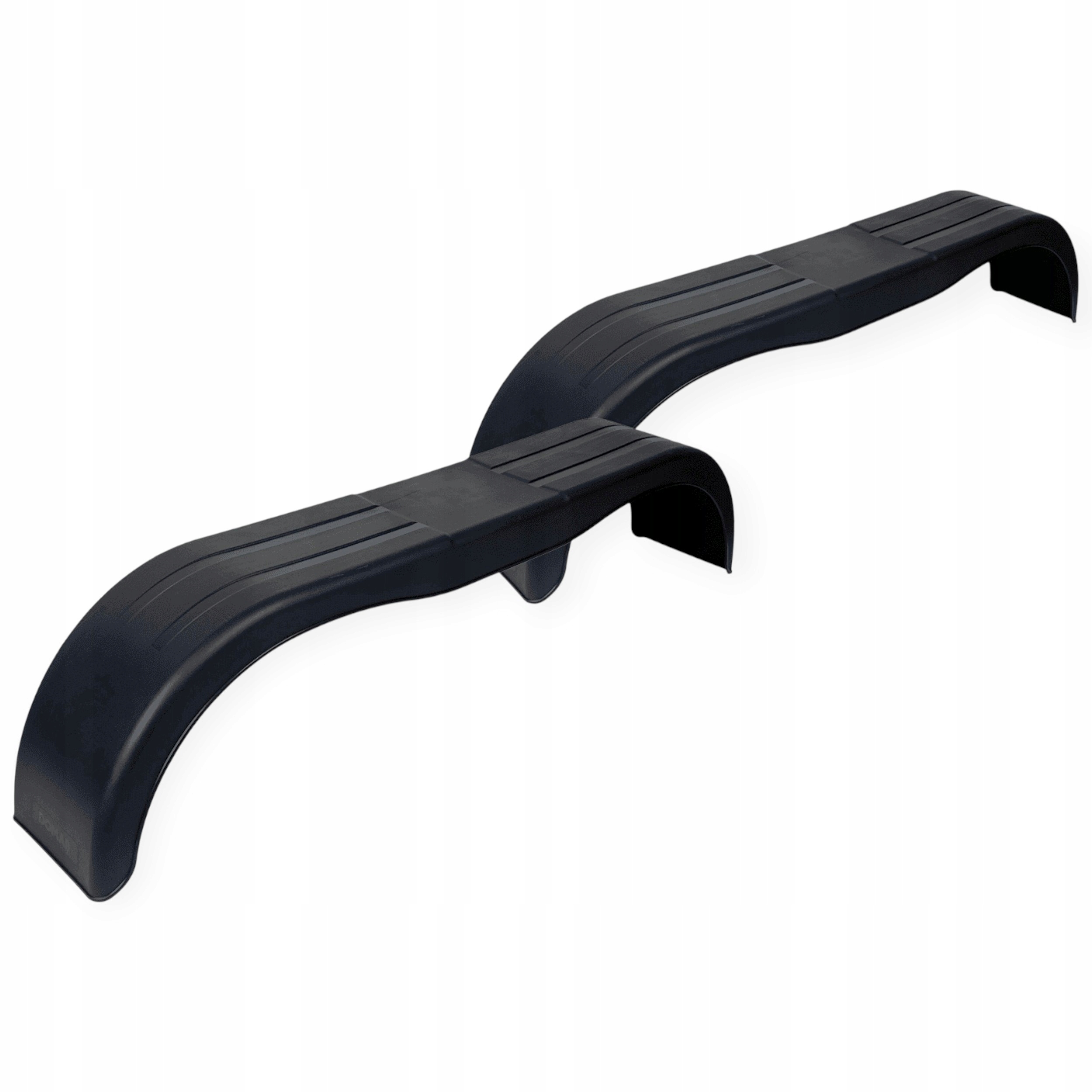 Sada dvou tandemových blatníků pro přívěs 13-14" Domar, ploché, 1500/240 mm