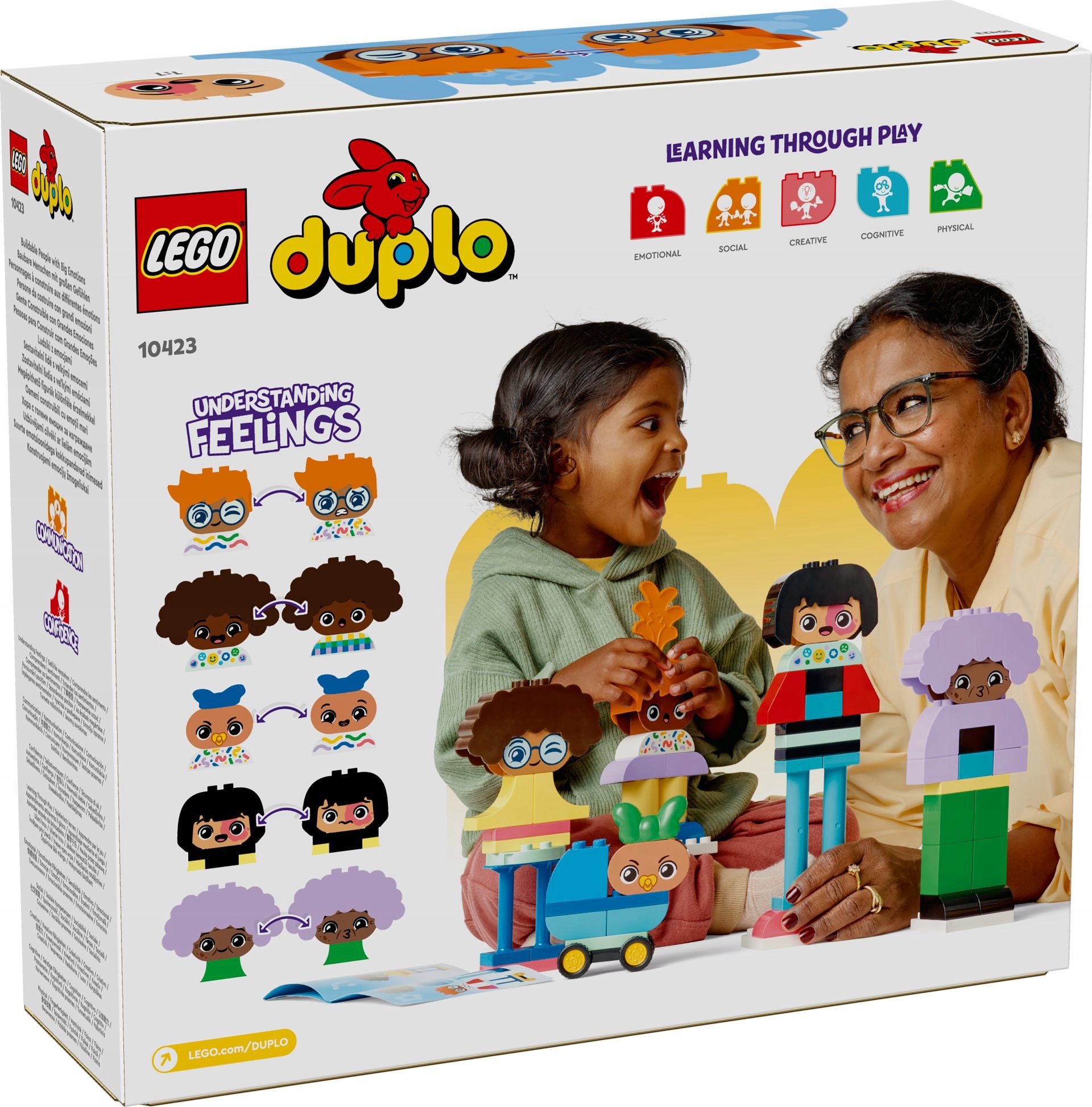 LEGO DUPLO - Ludziki z emocjami Stan opakowania oryginalne