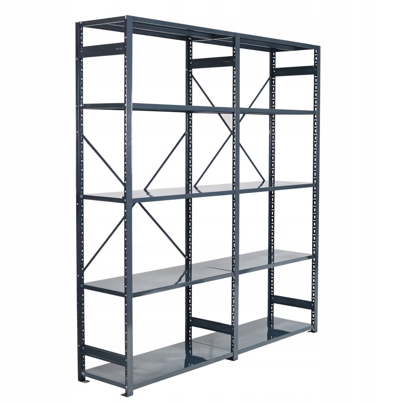 Regał Metalowy Magazynowy Do Piwnicy Garażu Dodas Gr 200x185x41 Moduł 5P