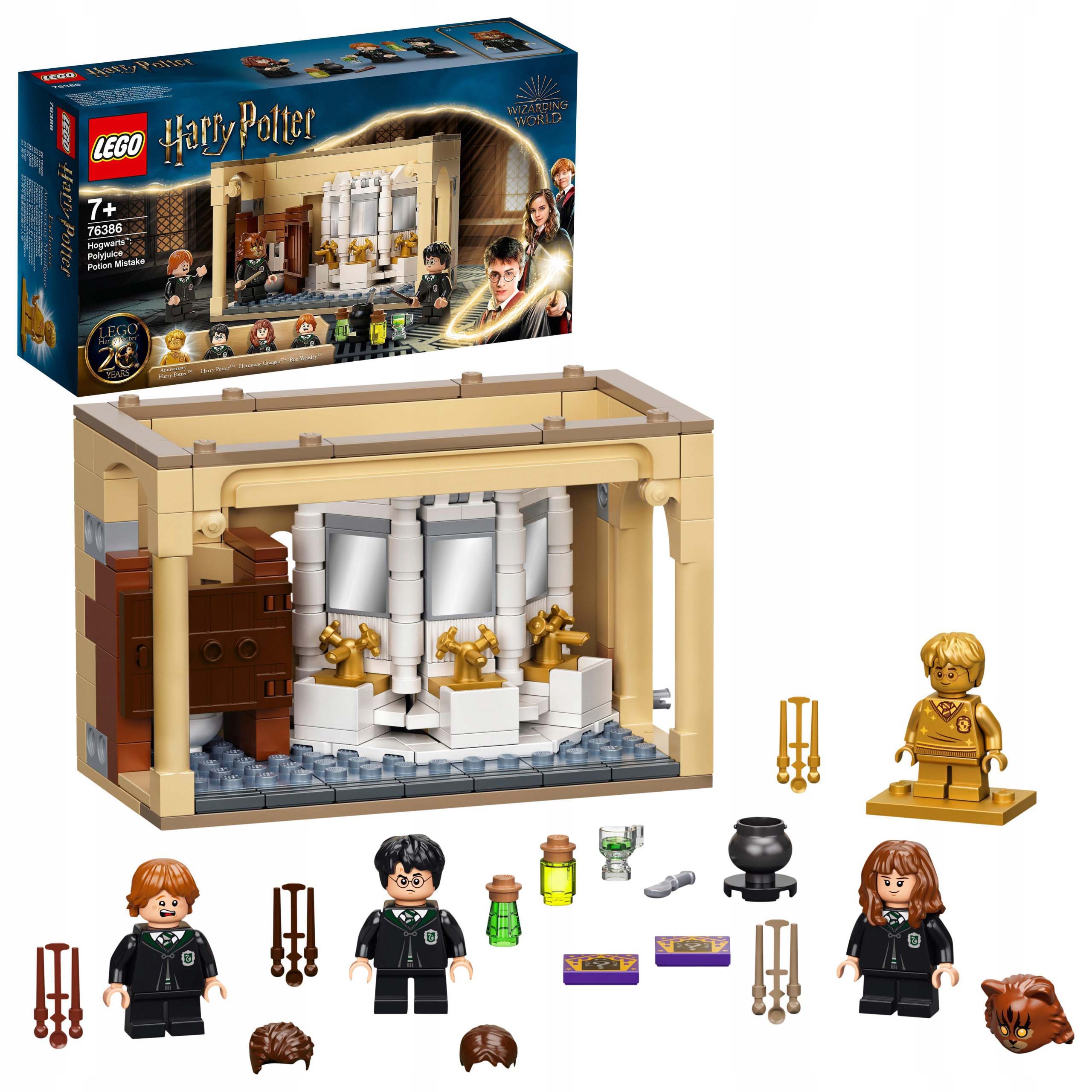 Lego Harry Potter 76386 Multisokový elixír Stavebnice Figurky