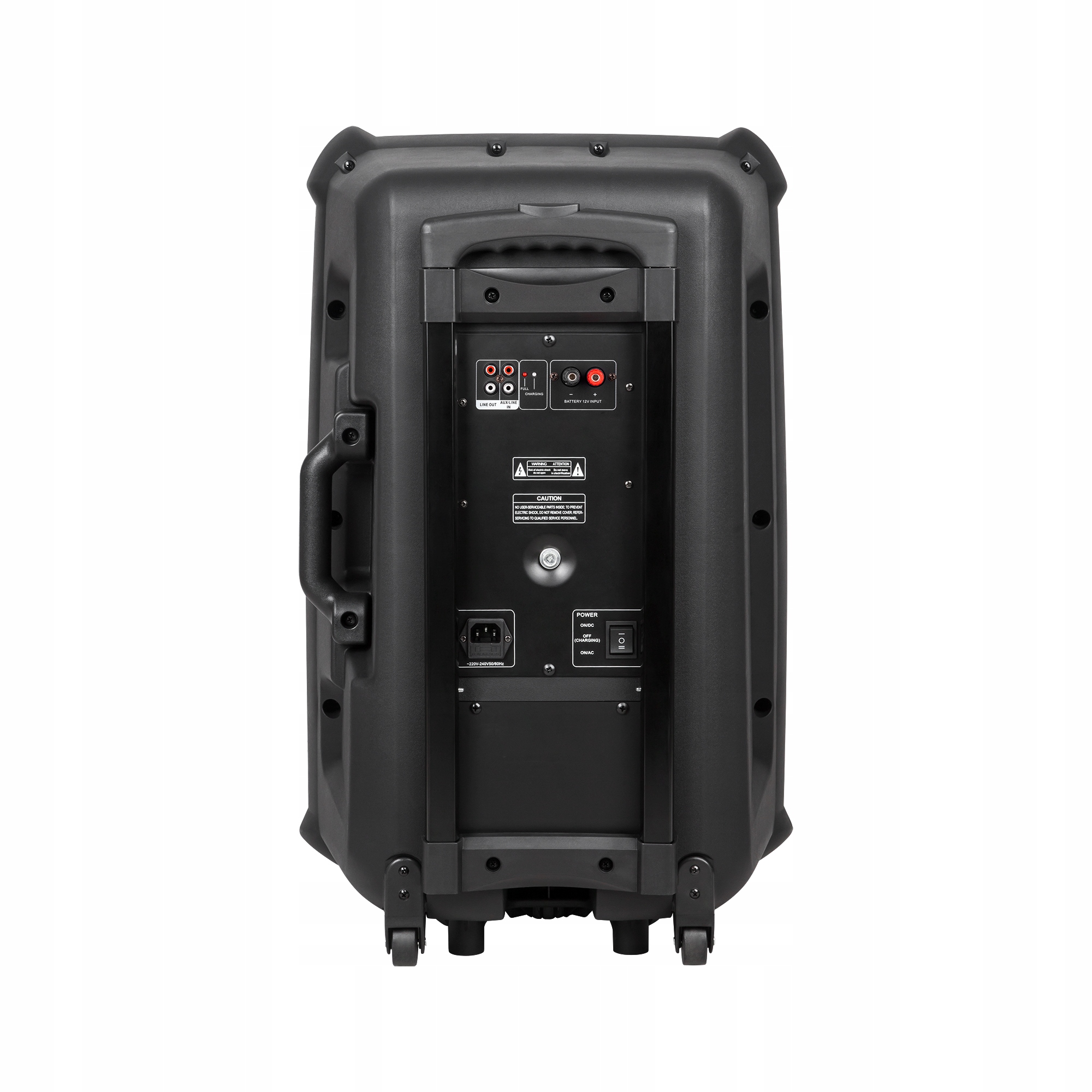 Azusa Kolumna AKTYWNA GŁOŚNIK KARAOKE 2 MIKROFONY 15" 120W BLUETOOTH SD Marka Inna