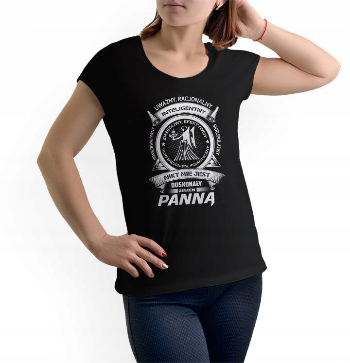 

Koszulka damska Znak Zodiaku - Panna 3XL