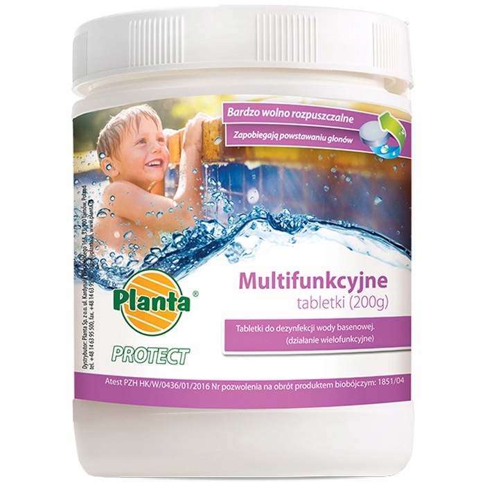 

Tabletki Duże Multifunkcyjne Basenowe Chemia 0,4kg