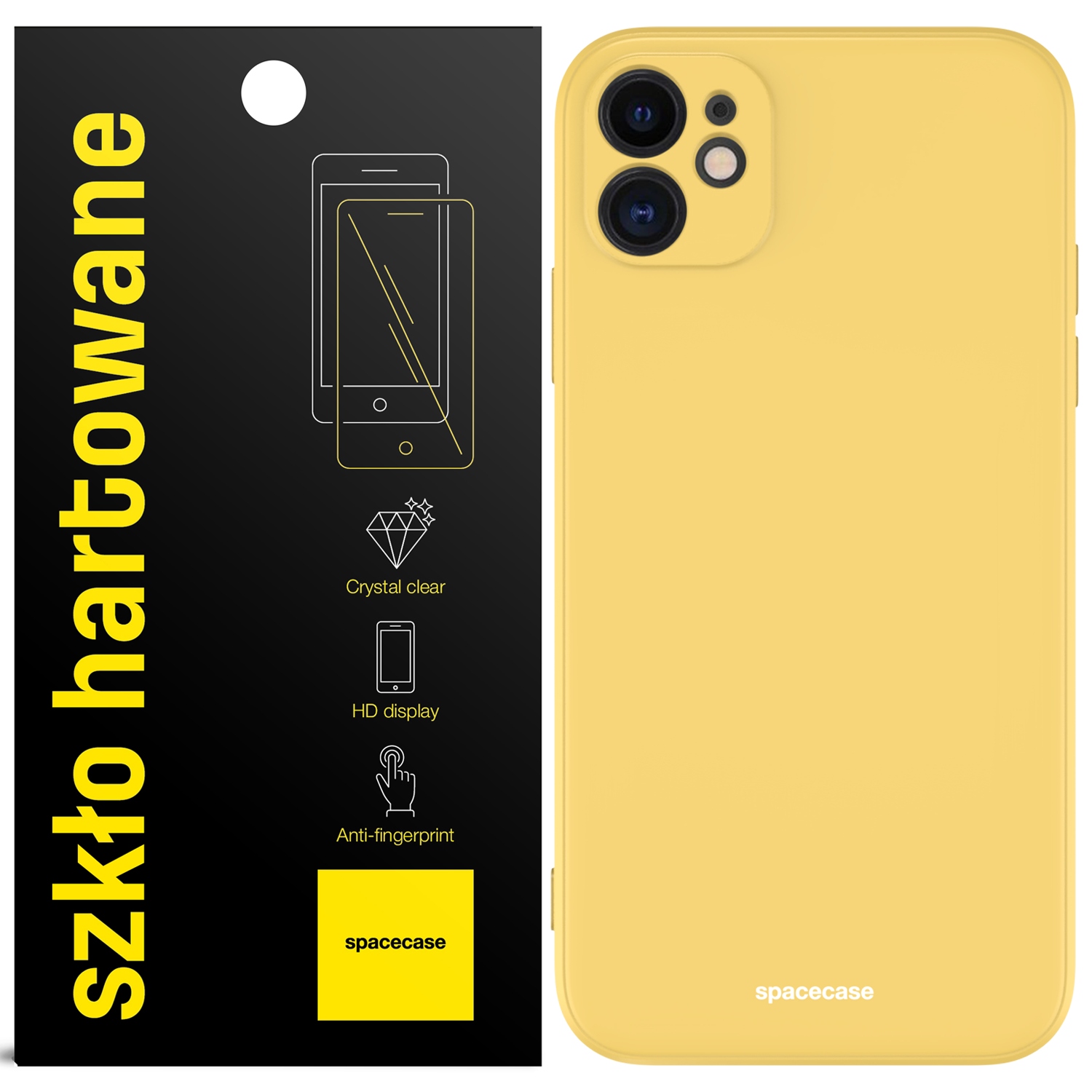 

Etui Do Iphone 11 Spacecase Silicone Case Szkło