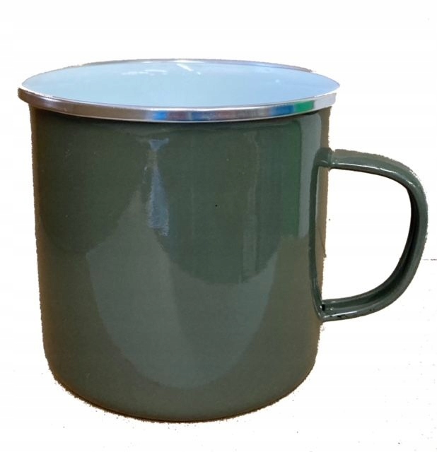 

Kubek Emaliowany Smukee 570ml Khaki